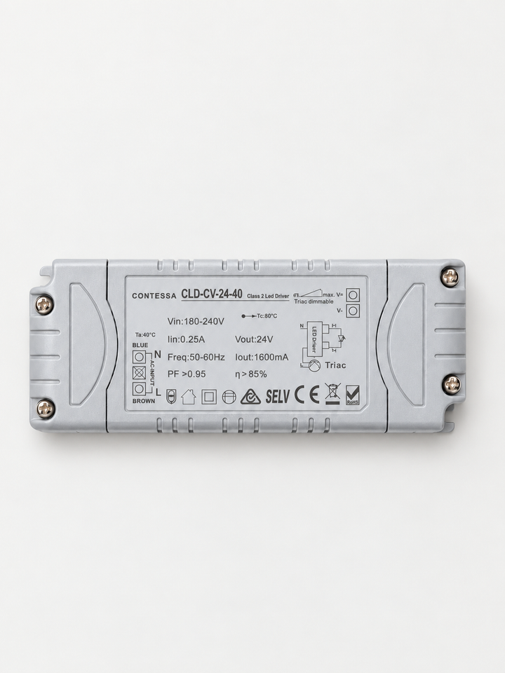 40W 24V Constant Voltage LED Driver