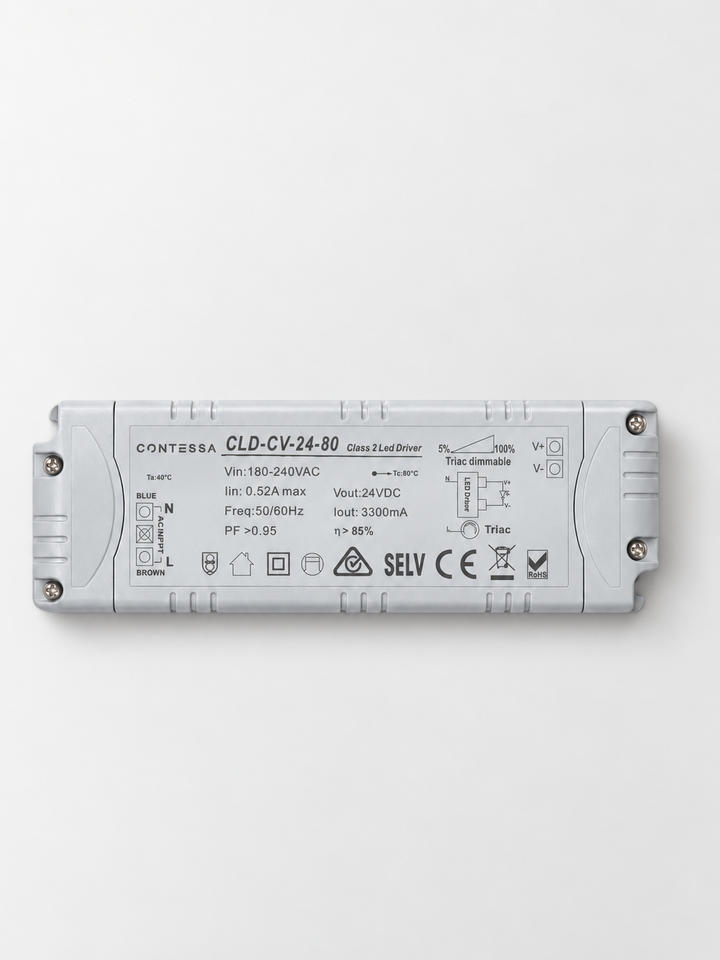 80W 24V Constant Voltage LED Driver