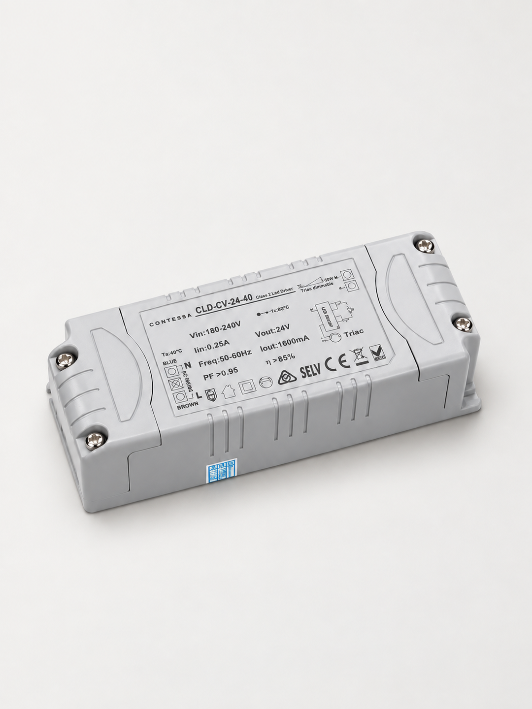 40W 24V Constant Voltage LED Driver