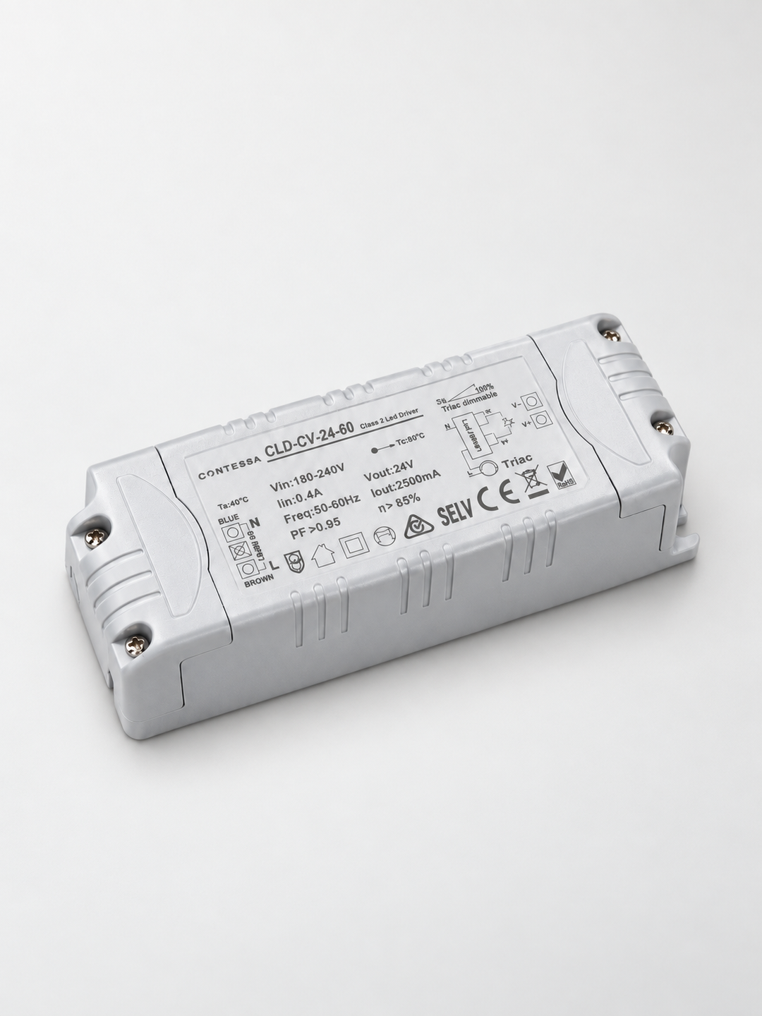 60W 24V Constant Voltage LED Driver