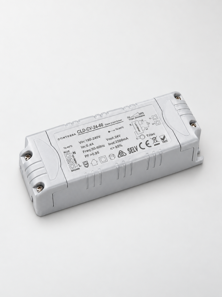 60W 24V Constant Voltage LED Driver