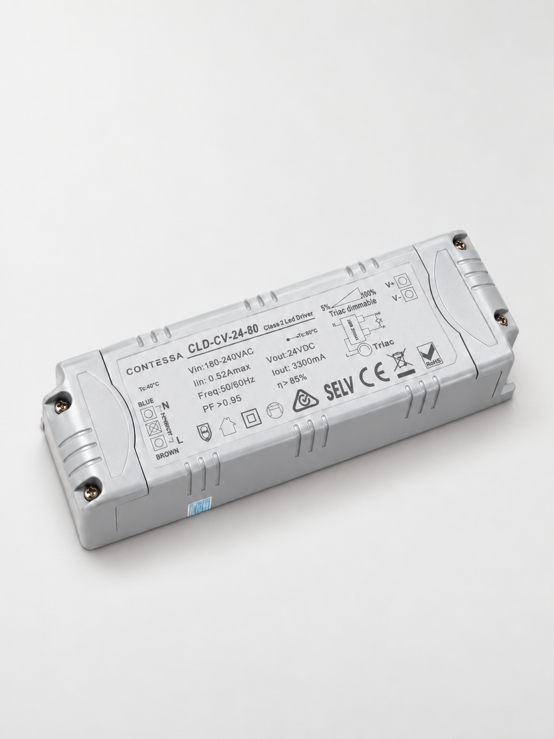 80W 24V Constant Voltage LED Driver